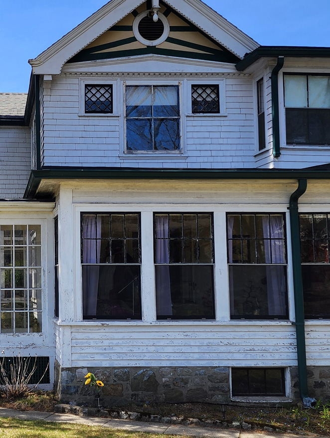 After house repainting