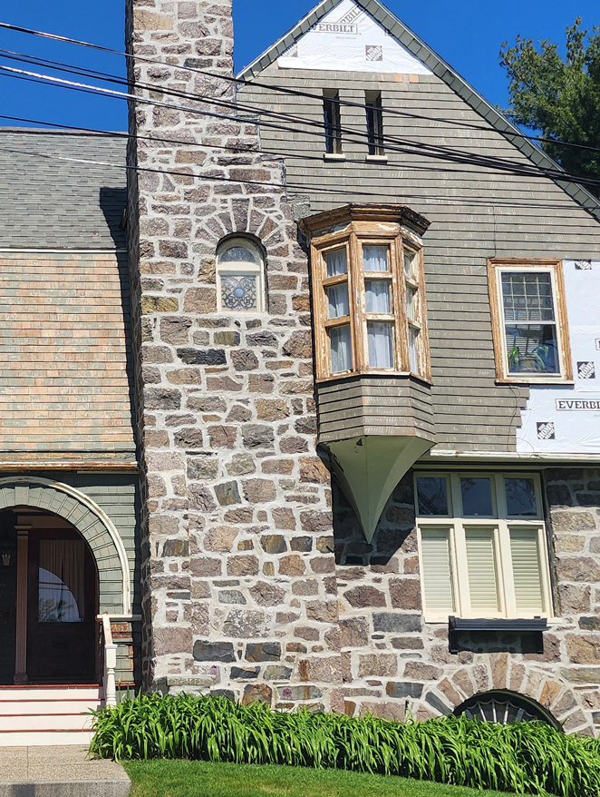 After house repainting