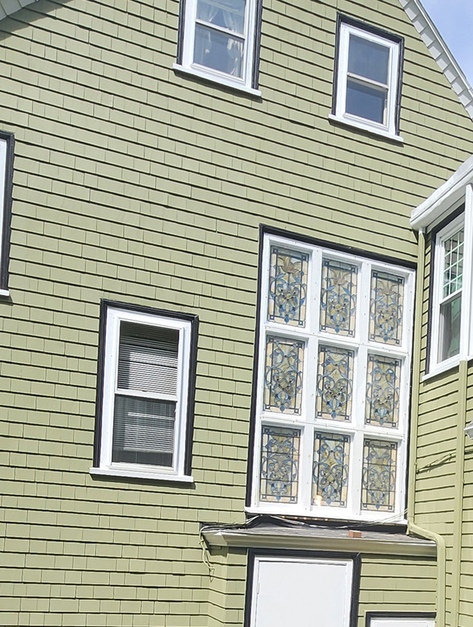 After house repainting