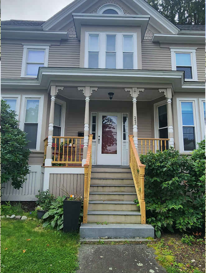 After house repainting