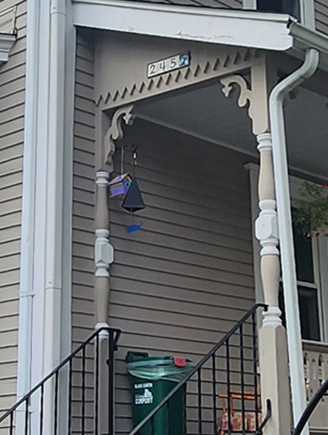 After house repainting