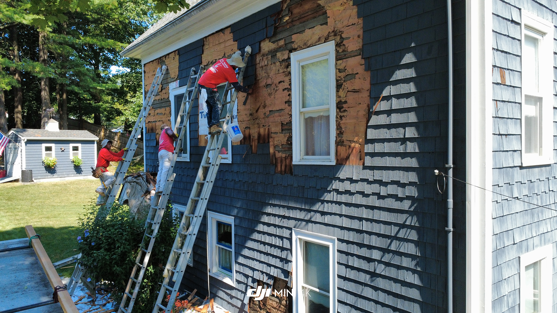 SCH Painting Before and After Slide