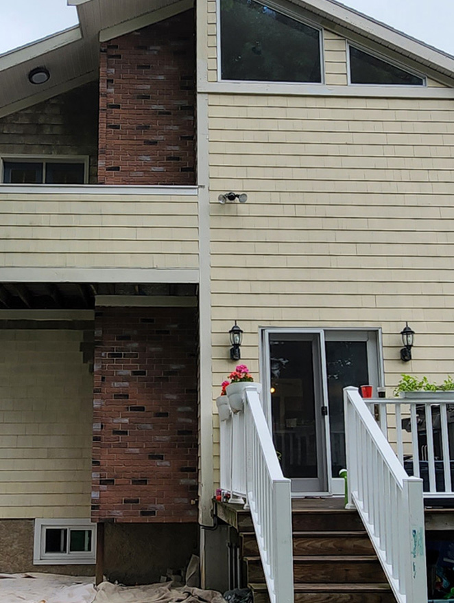 After house repainting