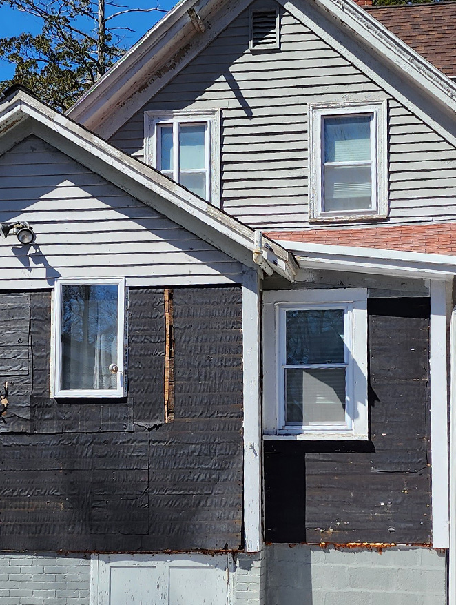 After house repainting