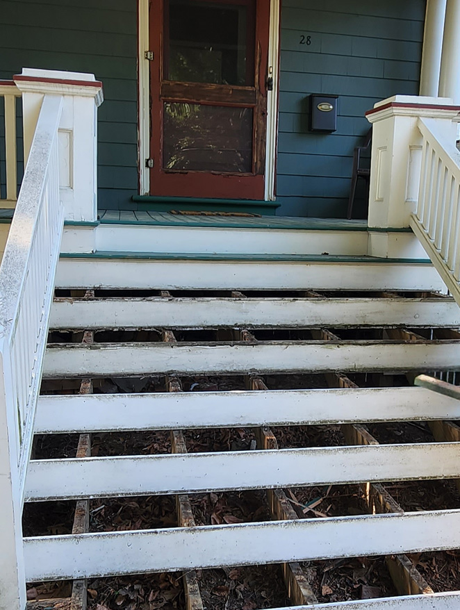 After house repainting